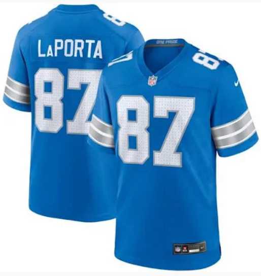 Men & Women & Youth Detroit Lions #87 Sam Laporta Blue 2024 F.U.S.E. Vapor Limited Stitched Jersey->houston texans->NFL Jersey